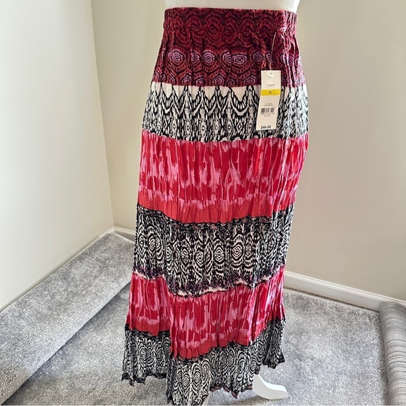 Kim Rogers Dresses & Skirts - 👉 Kim Rogers® Crinkle Tiered Maxi Skirt – Size L